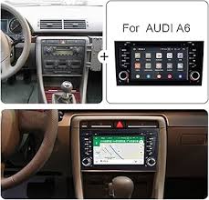 Autoradio GPS Android 10.0 2 Din pour Audi A6 - WUPEDI
