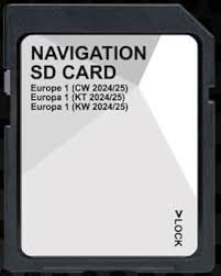 Carte SD GPS Navigation Europe - v19 ECE 2024-2025