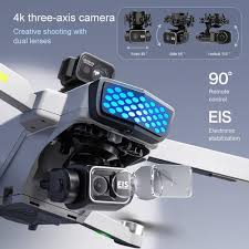 Dron GPS 4K Pliable avec Gimbal 3 Axes