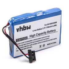 Batterie GPS vhbw 1700mAh pour Becker Transit et Traffic Assist