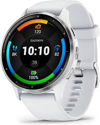 Garmin Venu 3 - Montre GPS Sport et Santé - Argent