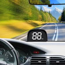 Affichage Tête Haute GPS - Compteur de Vitesse Automatique