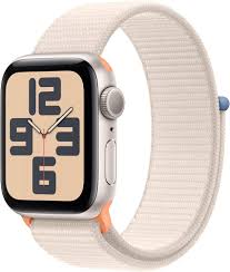 Apple Watch SE 2ᵉ Génération 40 mm - Suivi Sportif en Aluminium et Boucle Sport