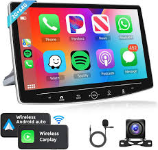 Autoradio 1 Din Sans Fil avec Apple Carplay et Android - 2G+64G