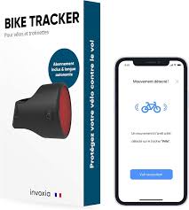 Traceur GPS Antivol Vélo Invoxia - Alertes en Temps Réel & Abonnement Inclus