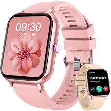 Montre Connectée Femme Sport Étanche 1.83'' avec Suivi Santé