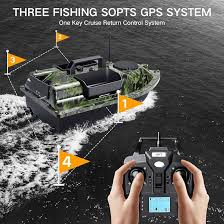 Trémies GPS 500M pour Bateau Amorçeur - Appâts de Pêche Carpe