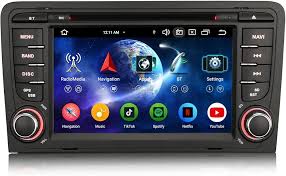 Autoradio Erisin 7'' Android 13 pour Audi A3/S3/RS3 - Écran Tactile