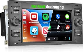 Autoradio CAMECHO Android 13 pour Ford Fiesta/Focus/Kuga
