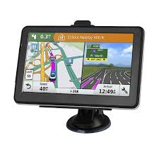 Riloer Kit GPS Universel 7" avec Support et Émetteur FM